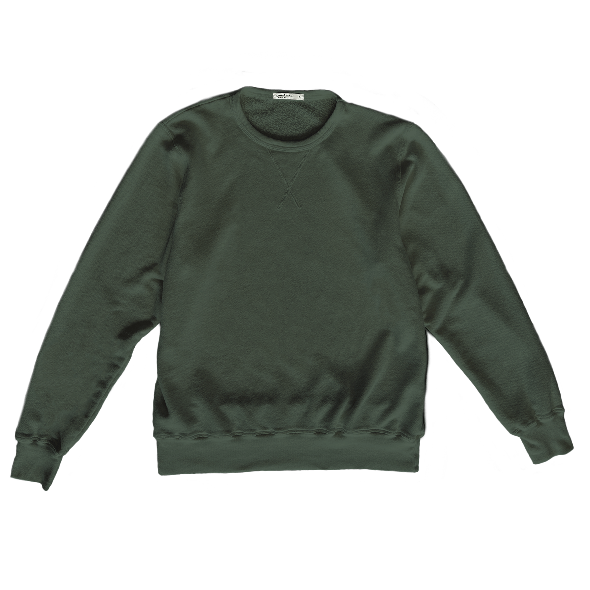 grown&sewn - Sweatshirt - Terry Black French Vintage