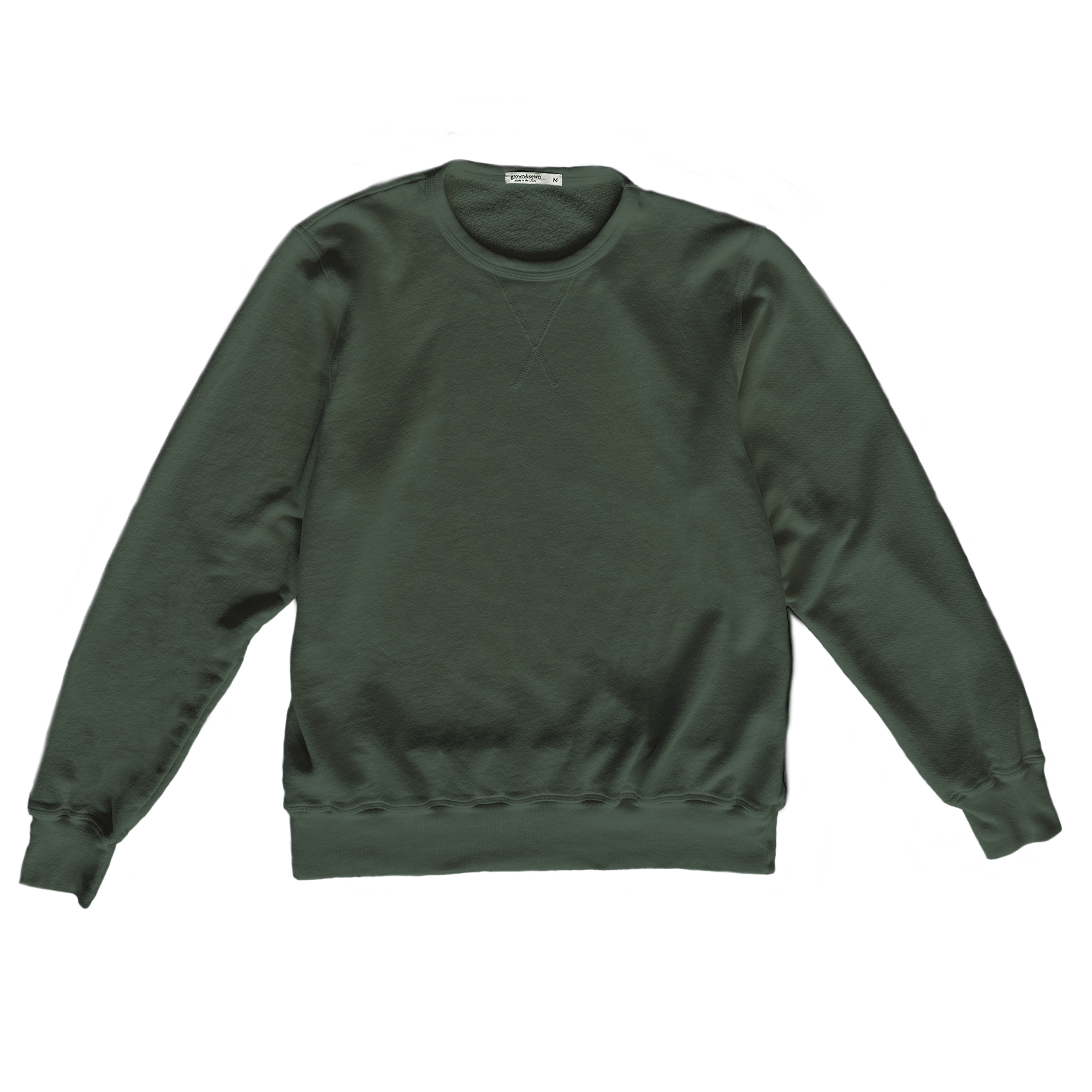 Vintage French Terry Sweatshirt - Black - grown&sewn