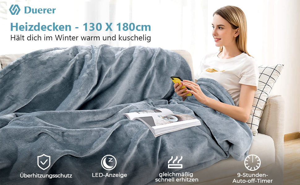 1pc Winter Elektrische Decke Beheizte Decke Büro Nap Plus Velvet Warme  Heizung Shawl Decke, Einstellbare 3 Ebenen Temperatur, Tragbare Tragbare  Wrap Für Schulter Und Nacken, Maschinenwaschbar, Geschenkdecke für Freund  und Familie 