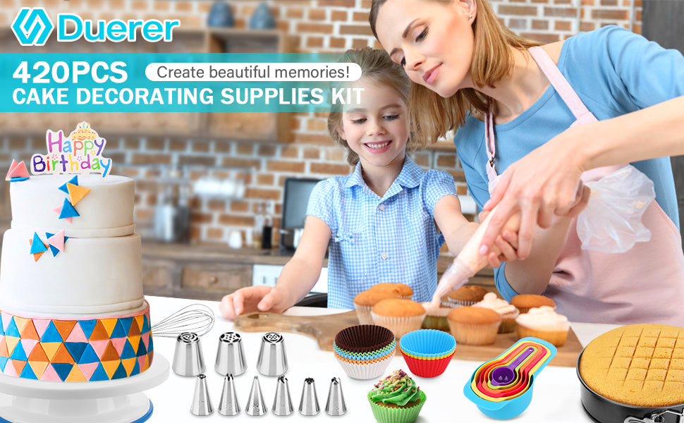 Cake Decorating Supplies Kit – Duerer