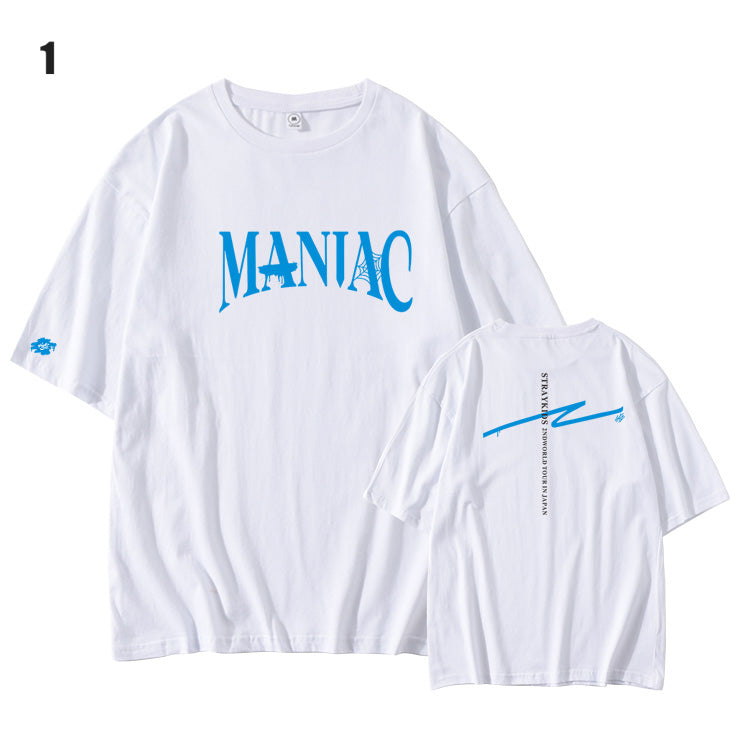 人気TOP StrayKids JYP : スキズ MANIAC おもちゃ JAPAN Tシャツ M