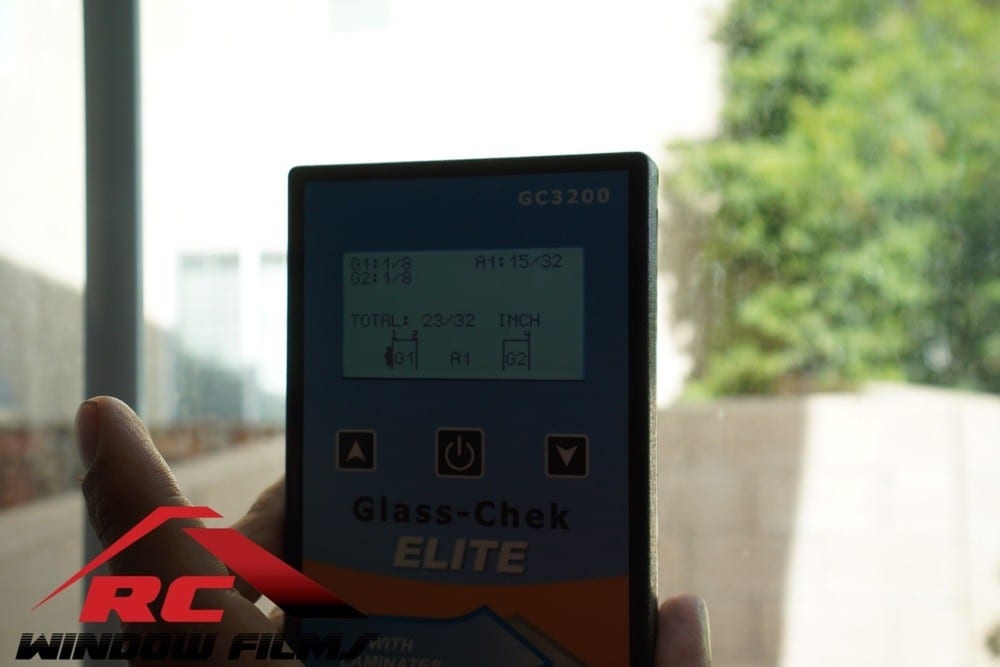meter to check glass home window tinting inspection tool