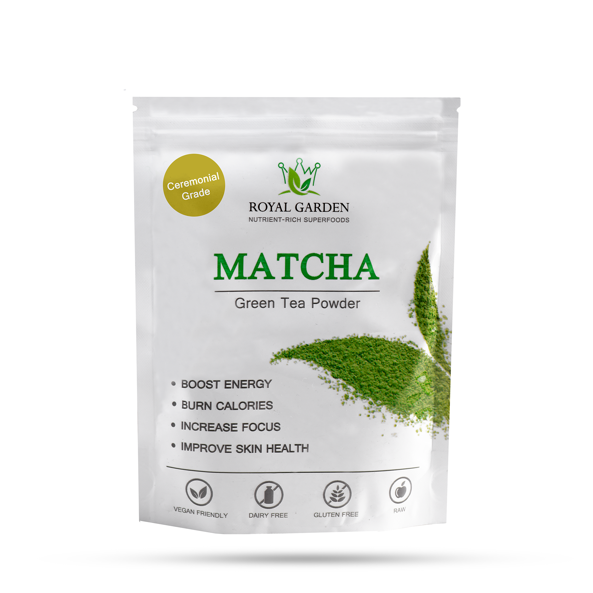 Matcha Ceremonial Grade 100Grams – Royal Garden