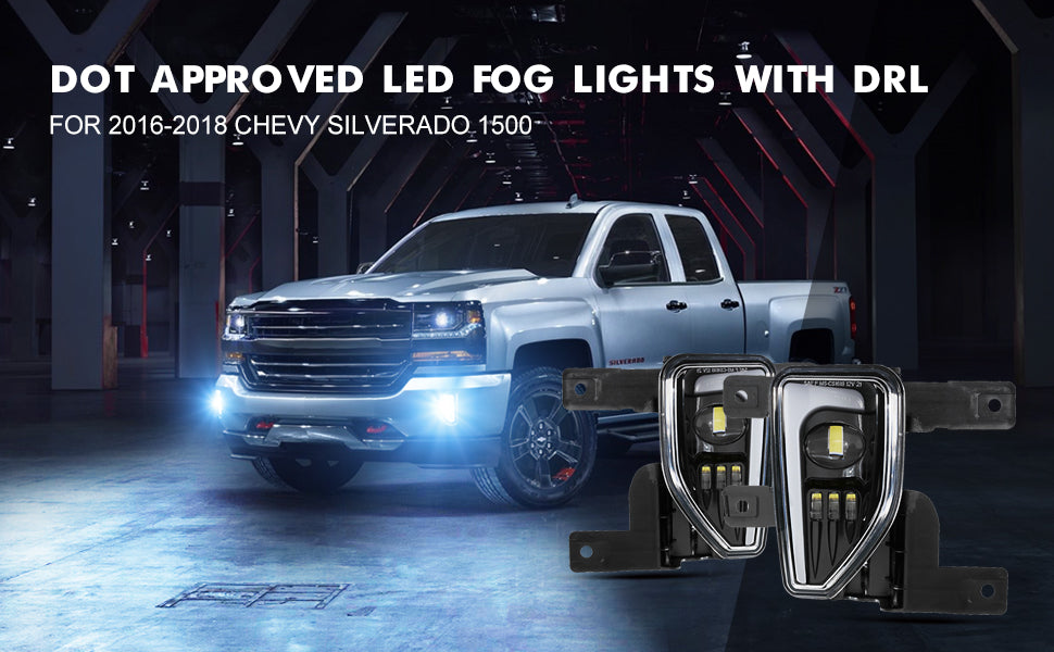 Chevrolet Silverado 1500 LED Light Bulbs 2016-2018