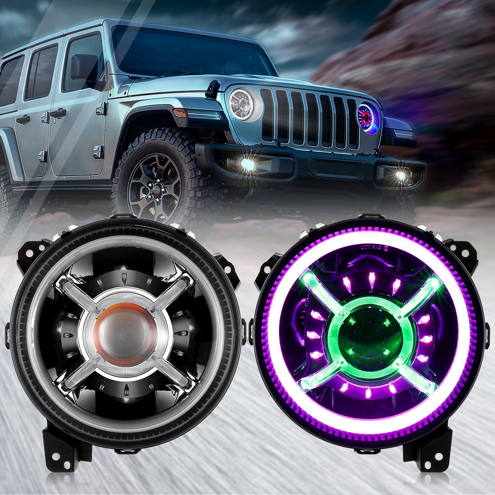 Jeep Specific Kits – Auxbeam Led Light