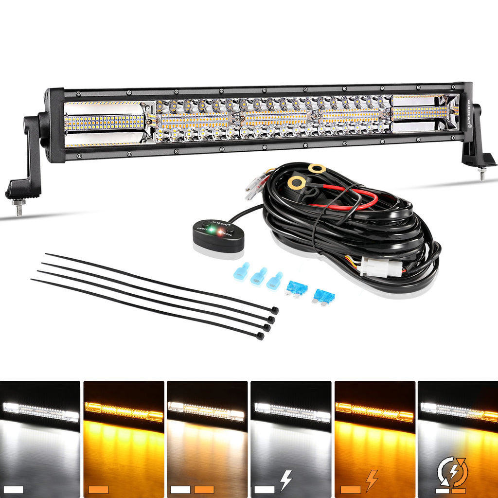 off road led light bar strobe