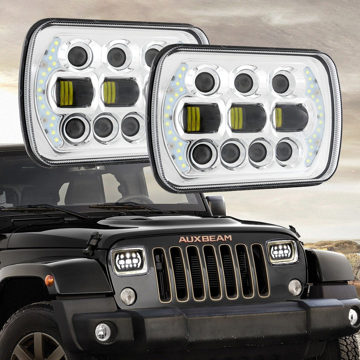 1987-1995 Jeep Wrangler YJ – Auxbeam Led Light