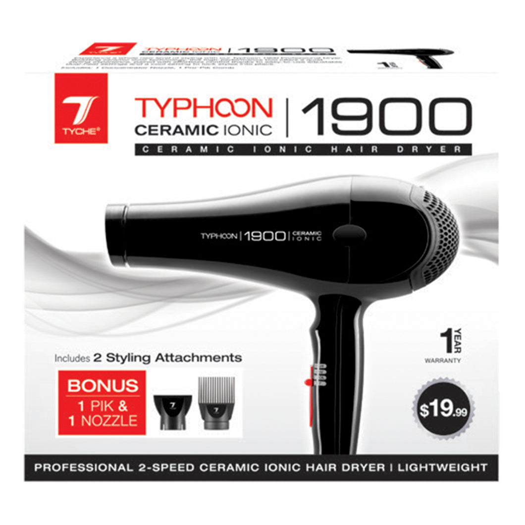 typhoon professional hair dryer 1900