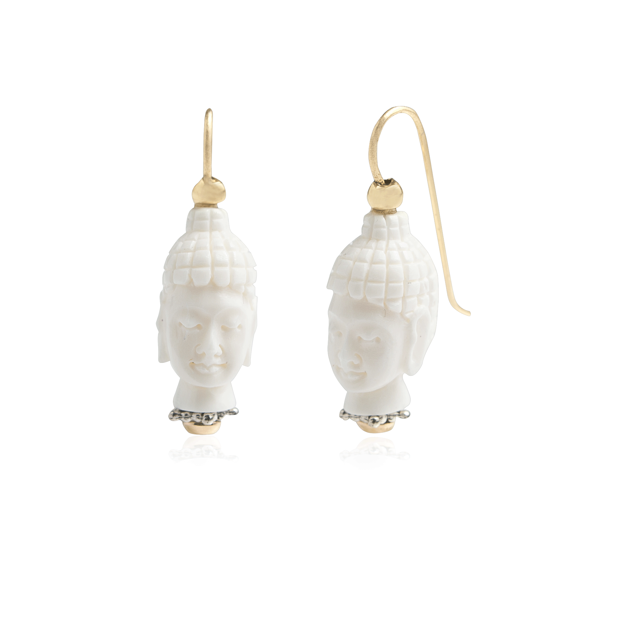 Hand Carved Buddha Earrings – A. JARON Fine Jewelry