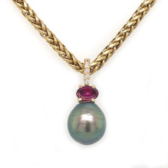 Aurora Tahitian Pearl Necklace