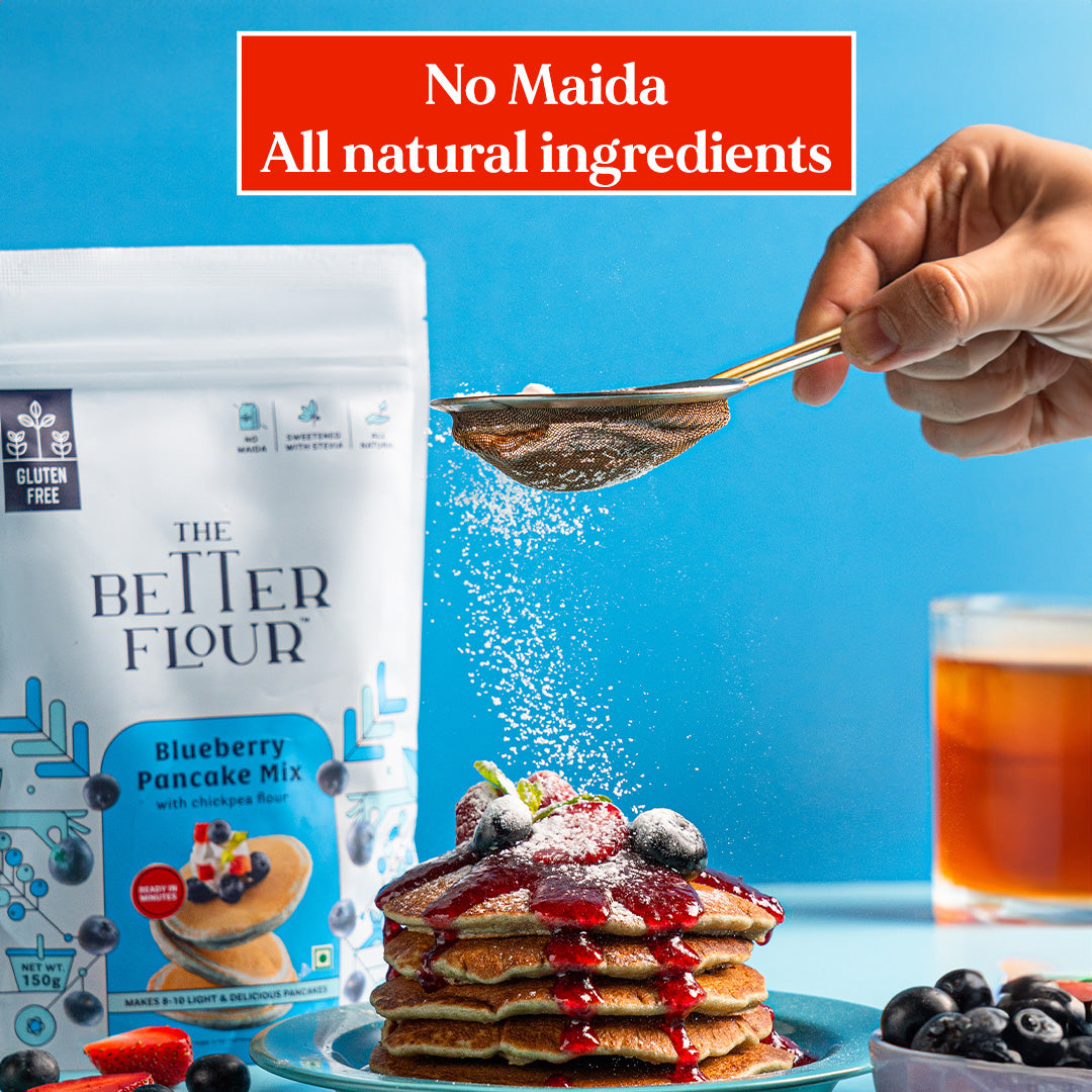 Blueberry Pancake Mix - The Better Flour product image