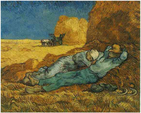 Noon Rest from work - Van Gogh