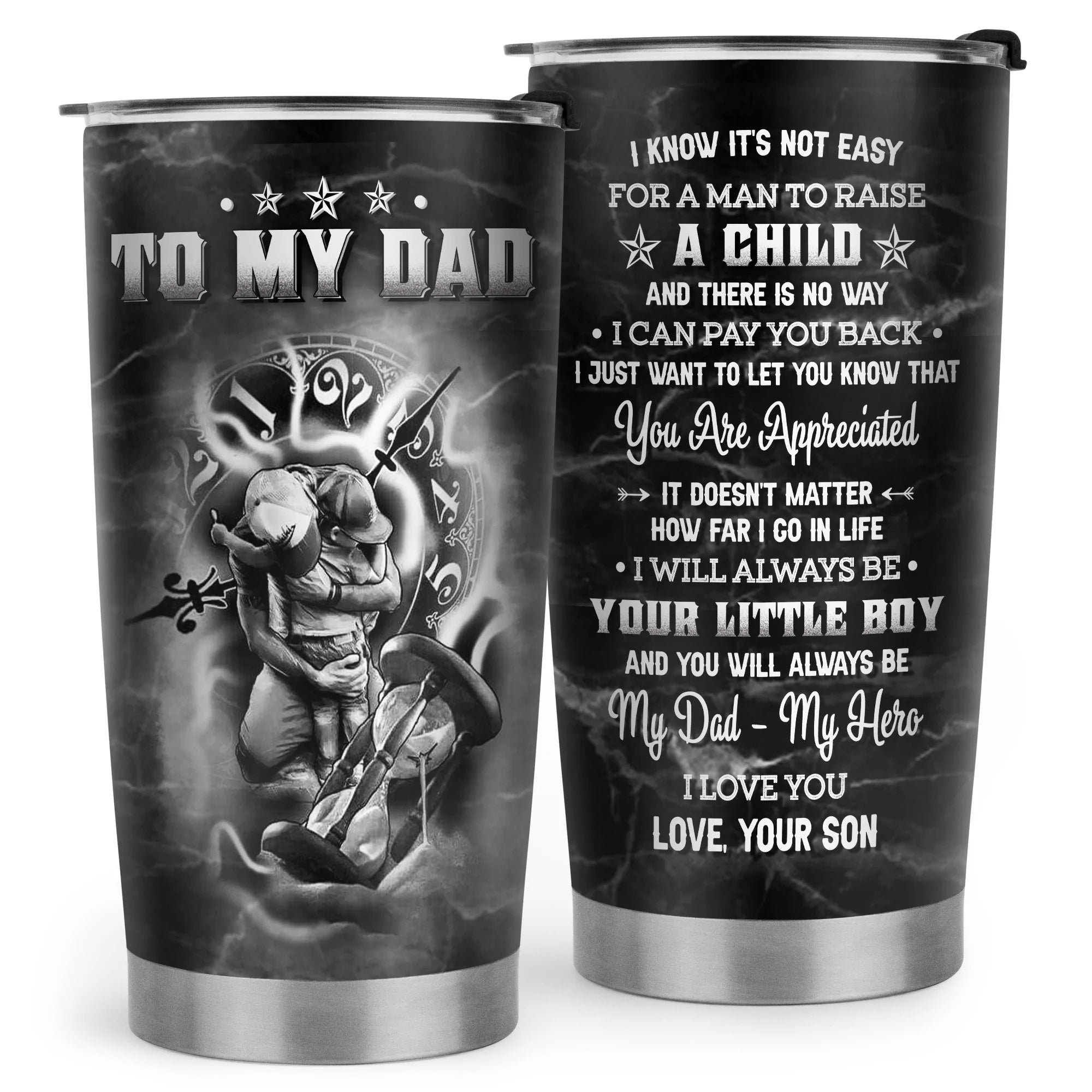 Father and Son Tumbler  Father's Day Gift — Craft Country by Norma