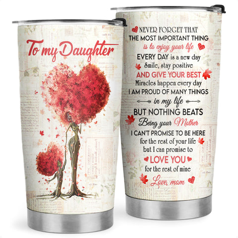 Personalized Mom Gifts From Daughter, To My Mom 20oz Stainless