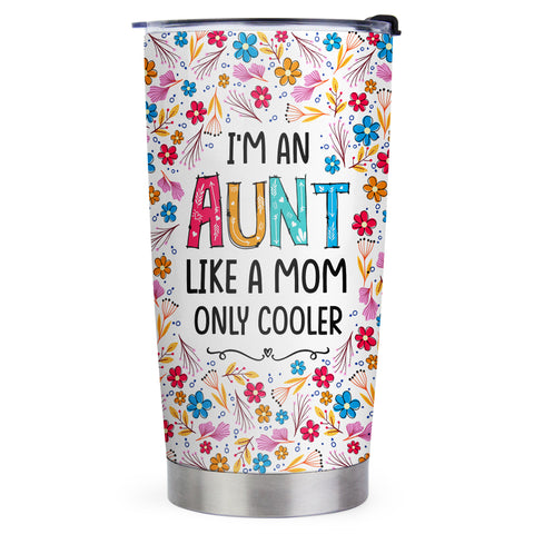 Vprintes Gifts for Mom from Son - 20oz Blue Stainless Steel Insulated