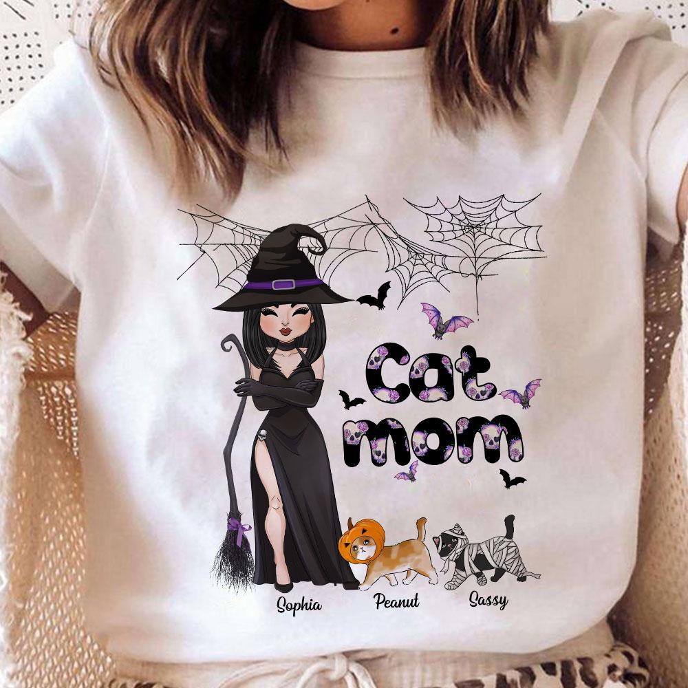 witch cat shirt