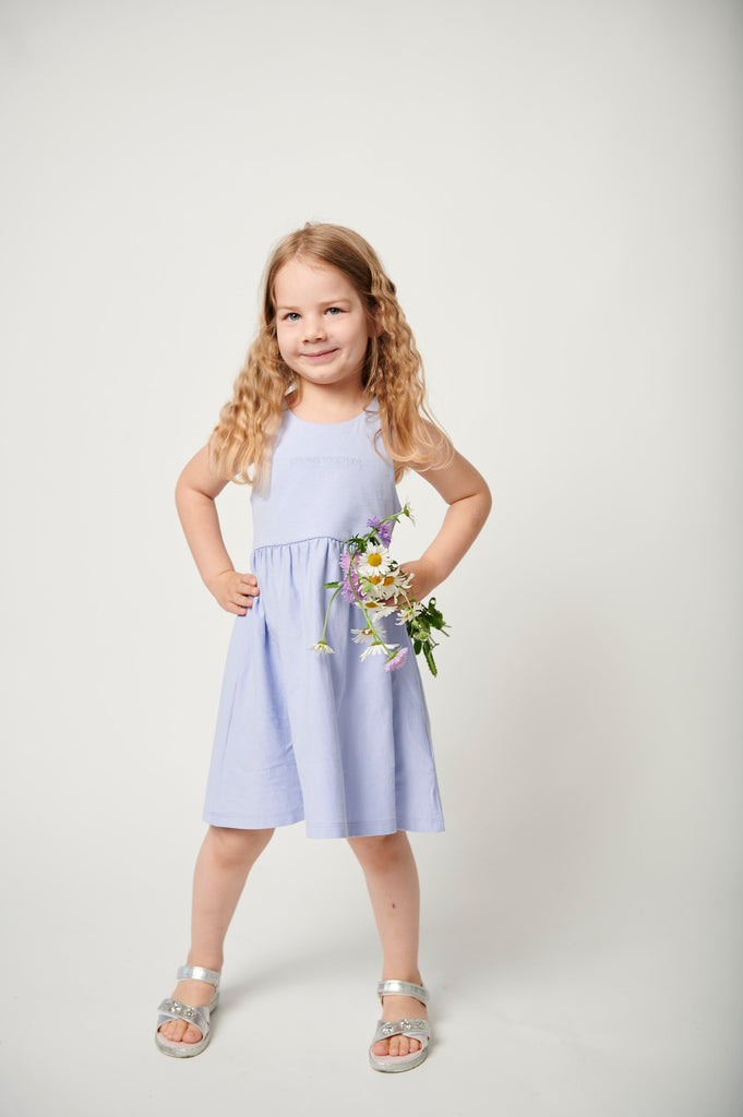 Sustainable children's fashion dress girls organic cotton