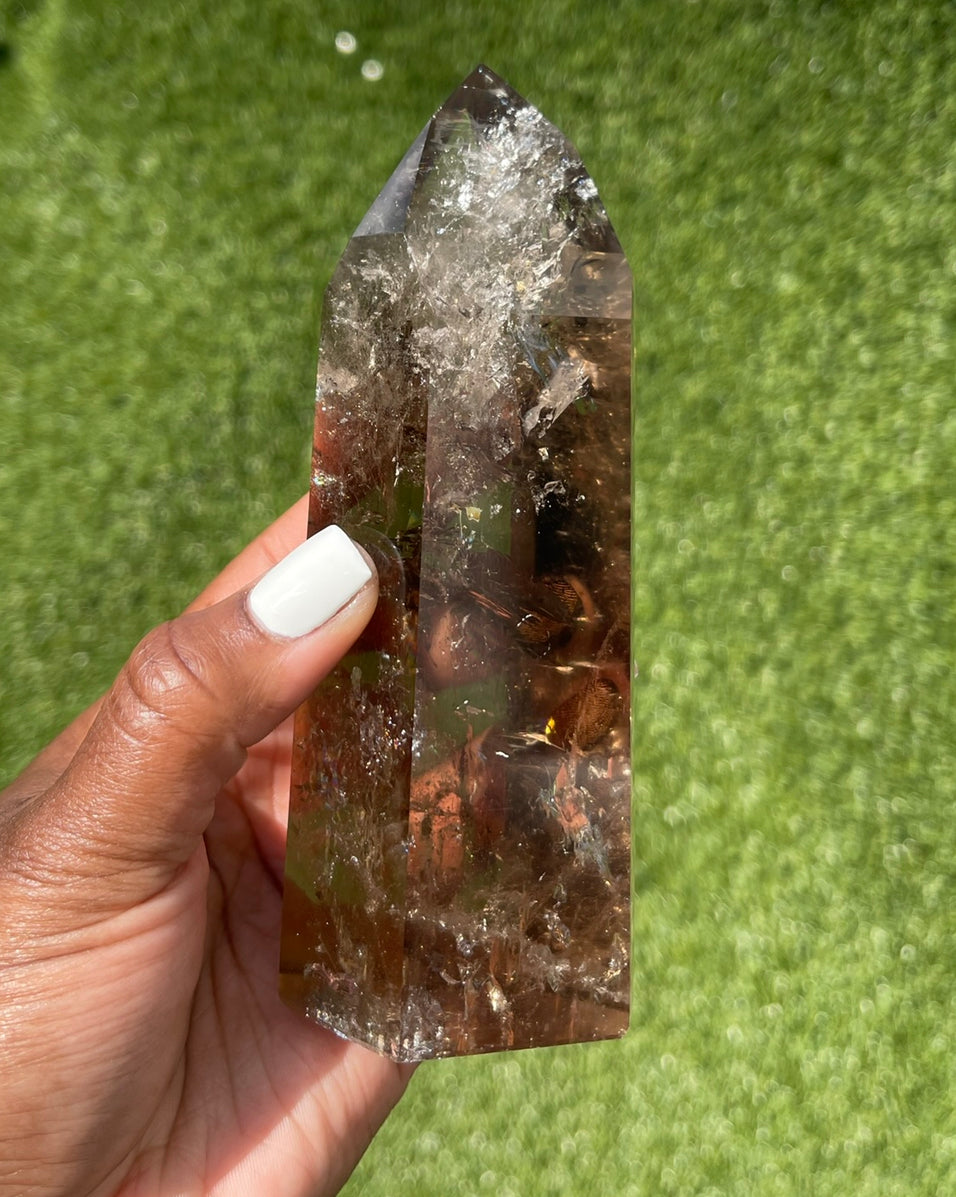 Smoky Quartz Pointer