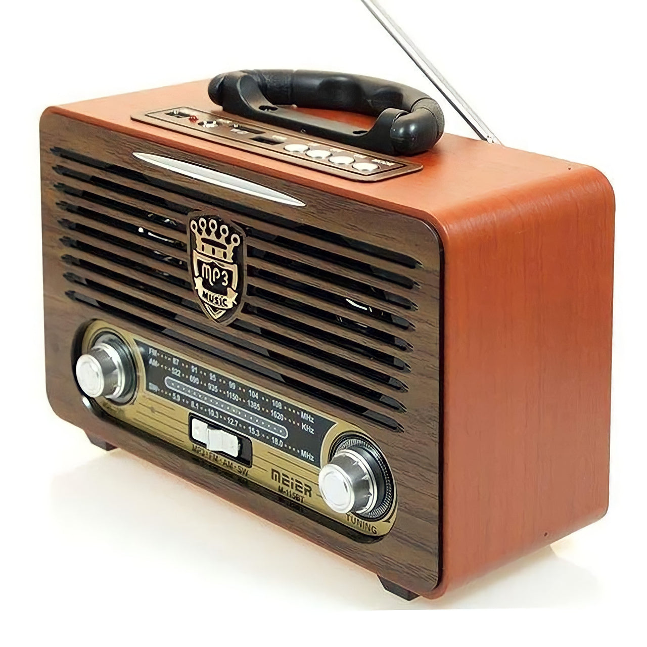 áspero extraño Ceder Parlante Portátil Bluetooth Radio Retro Vintage – Lobotech
