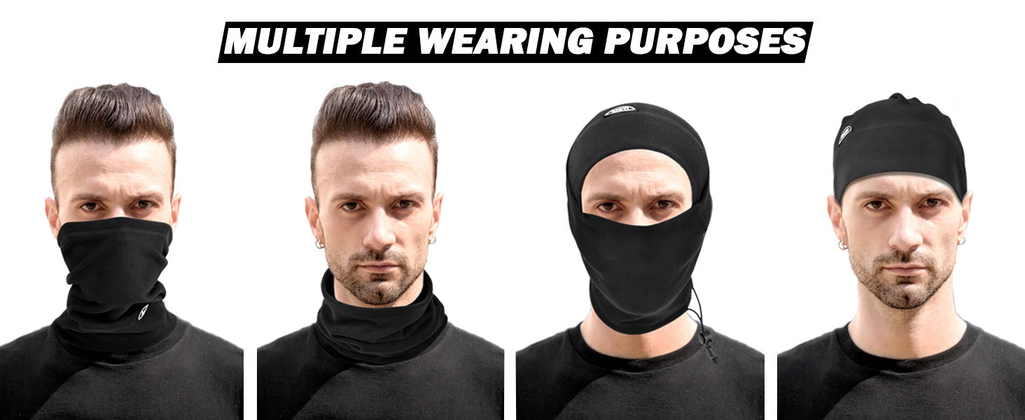 Multiple wearing purposes for face cover mask