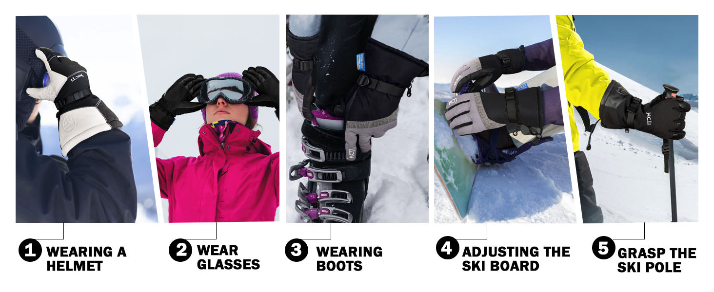 Putting on Your Ski Equipment