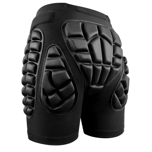 Protective Padded Compression Shorts for Snowboard,Skate and Ski for  Tailbone