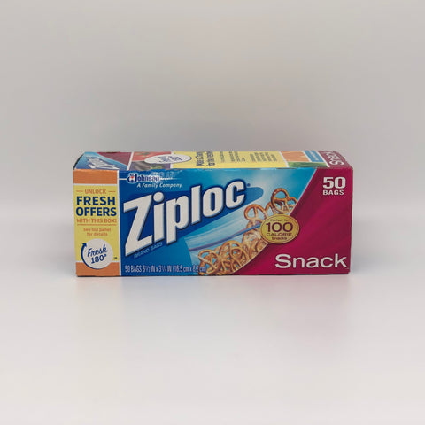 Glad Snack Zipper Bags (50ct) – Stockd Concierge Services