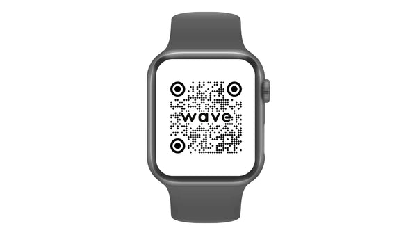 Apple watch digital business card qr code