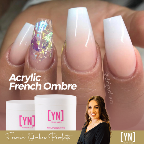 french ombre acrylic