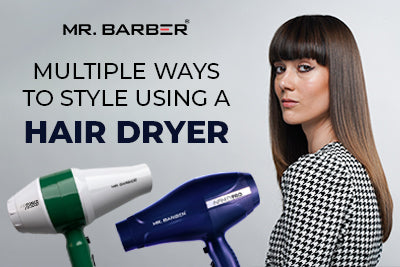 Multiple Ways to Style Using a Hair Dryer