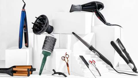 Mr. Barber hair straightener and blow dryer set