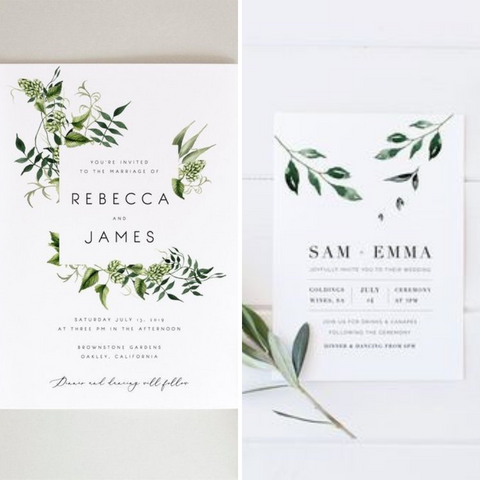 Wedding invitations photos