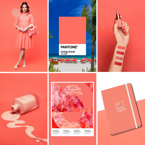 Pantone 2019 color trend living coral