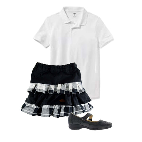 A back to shool look idea for girl