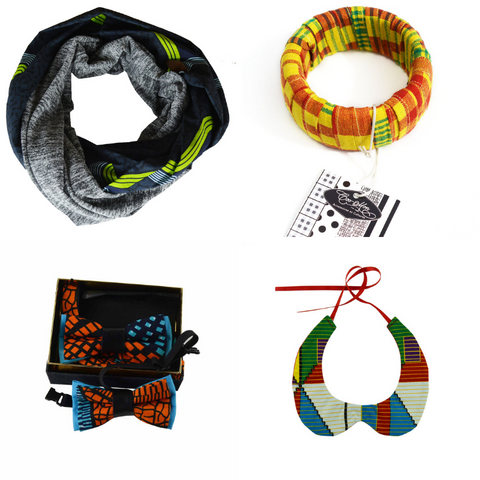 A selection of ethnic fashion accessories