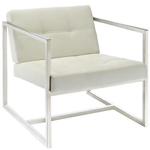 steel frame lounge chair