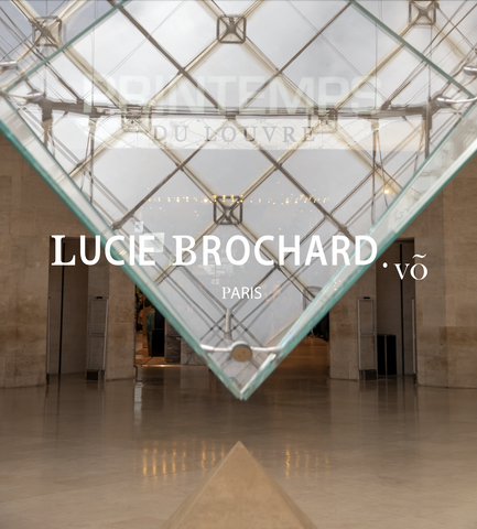 LUCIE BROCHARD.võ au PRINTEMPS DU LOUVRE PARIS