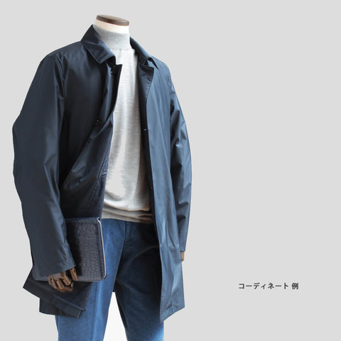 【新品タグ付き】中綿ライトジャケットコート ネイビー