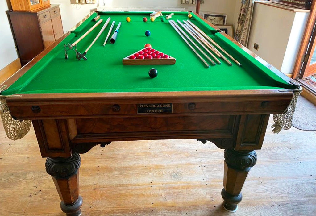snooker table design