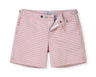 Clipper Swim Short Core Seersucker Classic Pink Stripe