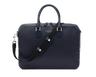 Small Mount Street Laptop Bag – Navy Saffiano