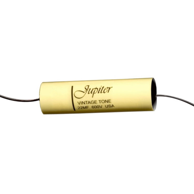 Yellow Vintage Tone Capacitors