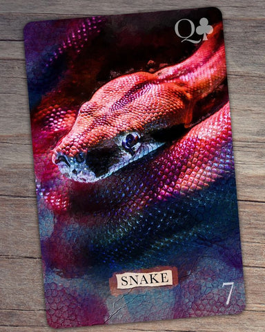superlunormand snake card