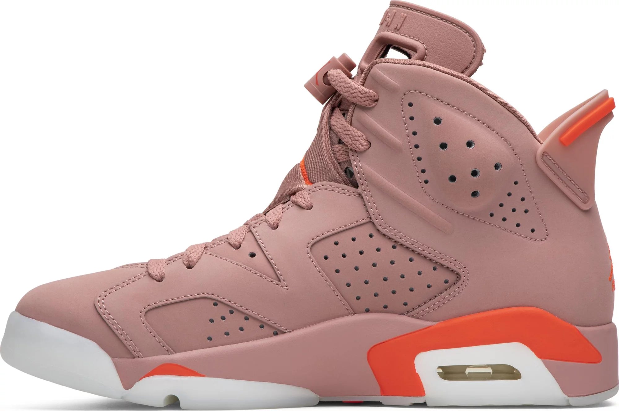 aleali may air jordan 6 rust pink