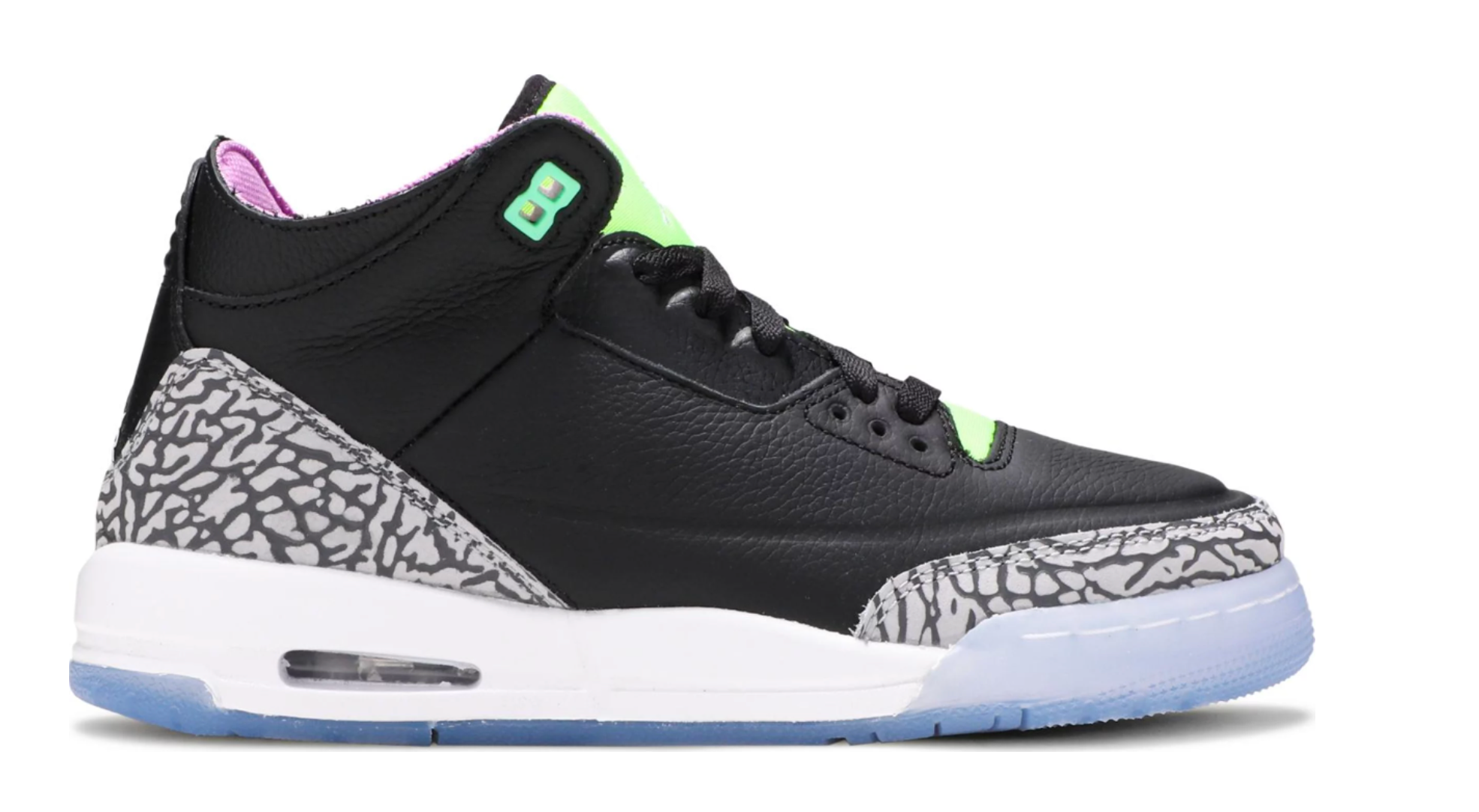 electric green jordan 3