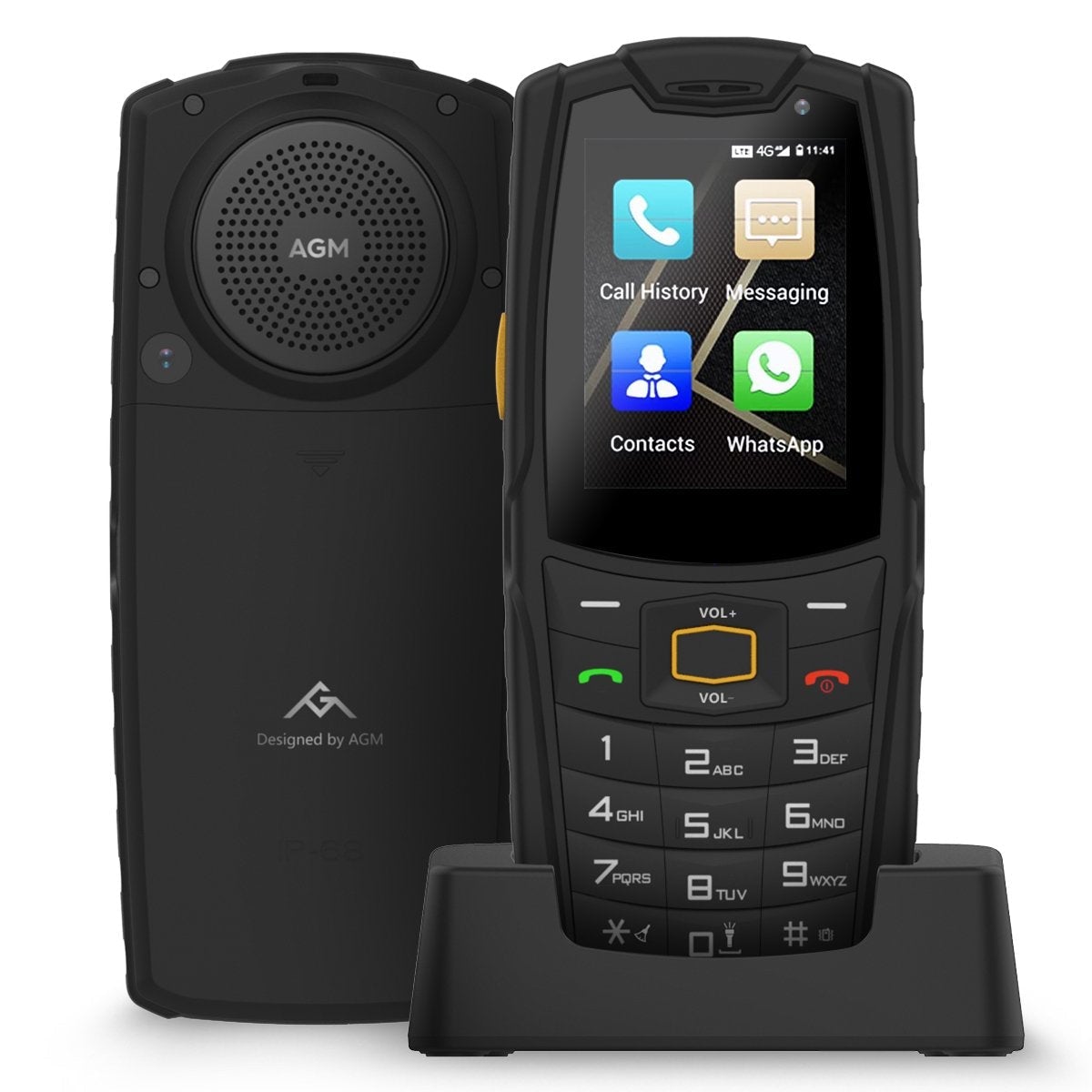 AGM Glory SE Móvil Resistente Teléfono Dual 5G Móvil Indestructible  Snapdragon 480, 110dB Altavoz, Cámara de