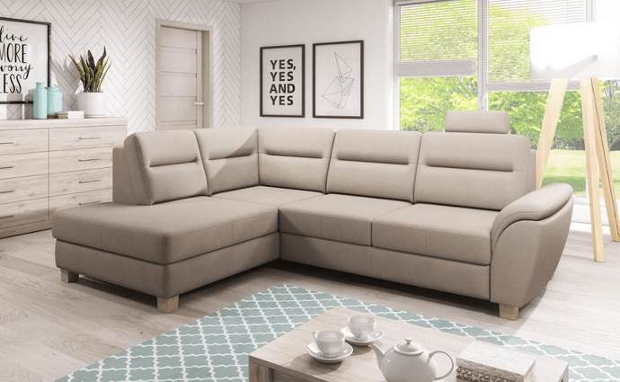 SANTI Leather Sectional Sofa