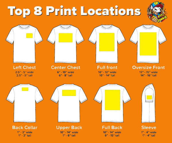 Prints Sizing Chart