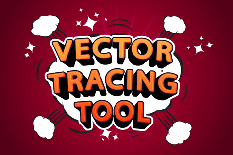 vector tracing, vector tracing tool, DTF vector tracing