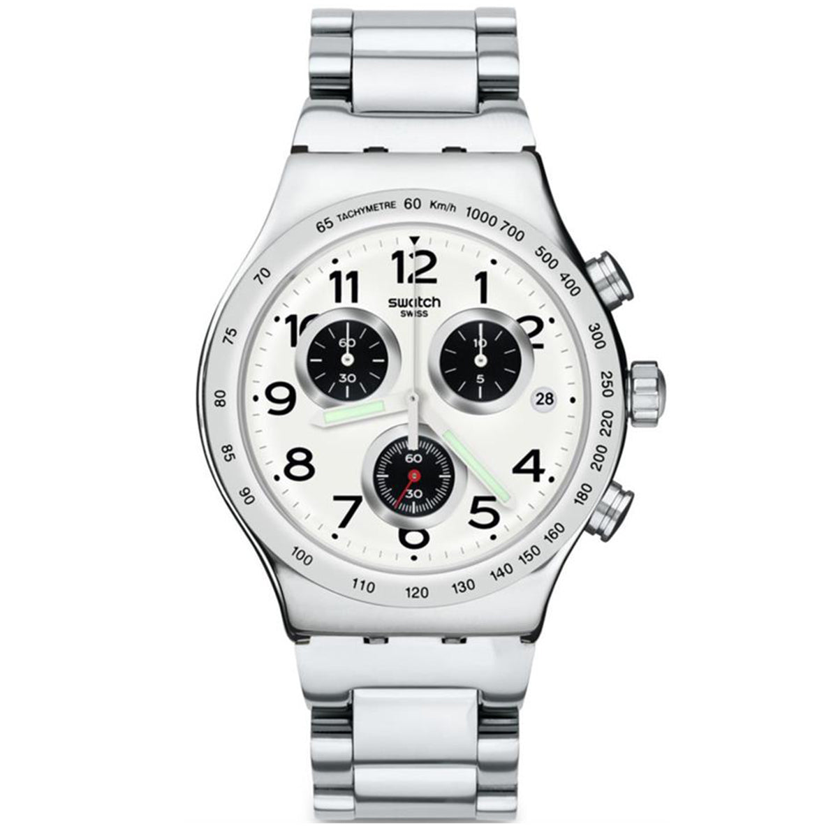 Reloj Hombre Swatch Irony Chrono Secret Mission YVS451 Cronógrafo -  Crivelli Shopping